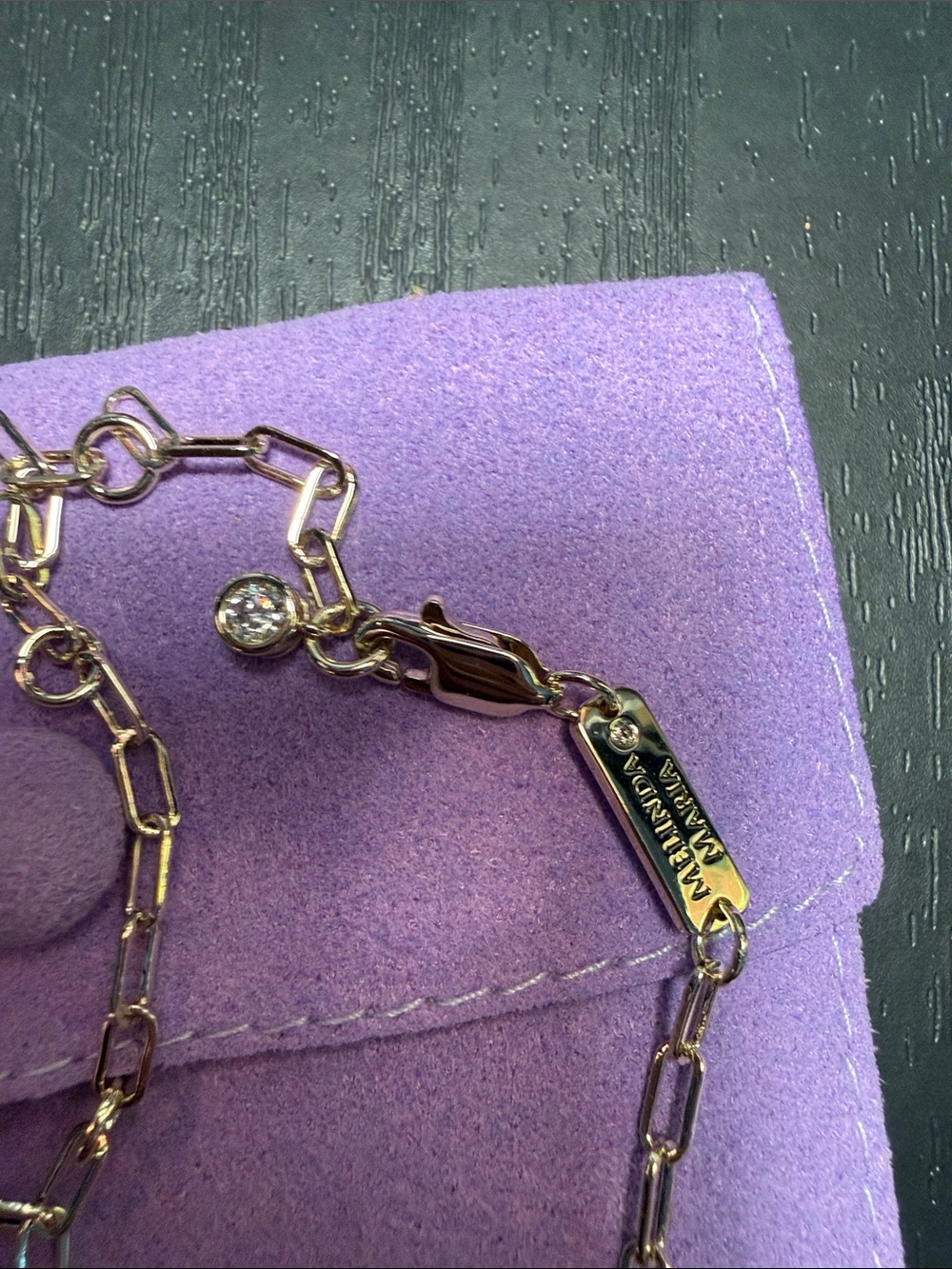 Melinda Maria Hello Gorgeous Micro Samantha Chain - Picture 2 of 3